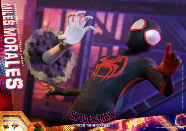 Spider-Man: Across the Spider-Verse Movie Masterpiece Akció Figura 1/6 Miles Morales 29 cm