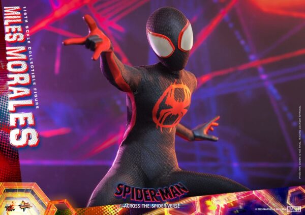 Spider-Man: Across the Spider-Verse Movie Masterpiece Akció Figura 1/6 Miles Morales 29 cm