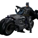 The Flash Movie Masterpiece Akció Figura wih Jármű 1/6 Batman & Batcycle Set 30 cm