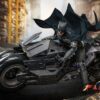 The Flash Movie Masterpiece Akció Figura wih Jármű 1/6 Batman & Batcycle Set 30 cm