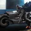 The Flash Movie Masterpiece Akció Figura wih Jármű 1/6 Batman & Batcycle Set 30 cm