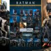 The Flash Movie Masterpiece Akció Figura wih Jármű 1/6 Batman & Batcycle Set 30 cm