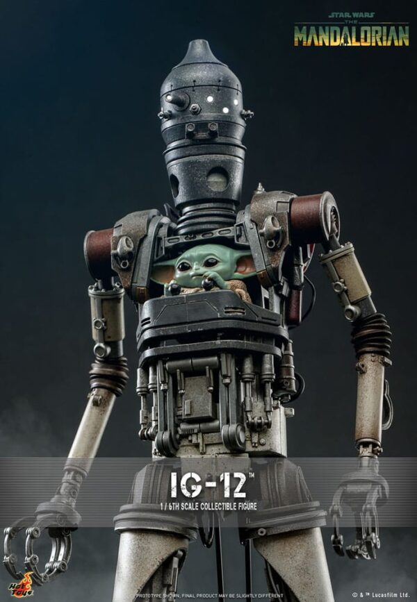 Star Wars: The Mandalorian Akció Figura 1/6 IG-12 36 cm Star Wars: The Mandalorian Akció Figura 1/6 IG-12 36 cm