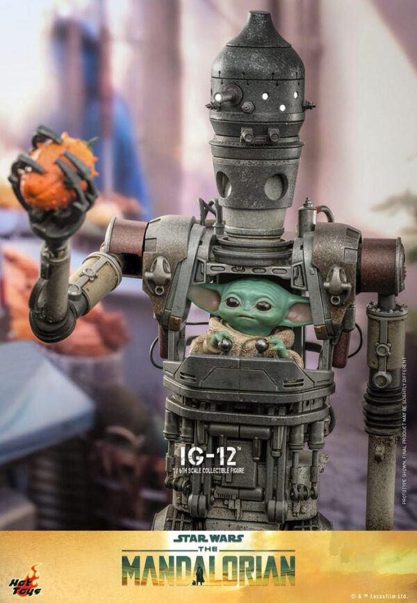 Star Wars: The Mandalorian Akció Figura 1/6 IG-12 36 cm Star Wars: The Mandalorian Akció Figura 1/6 IG-12 36 cm