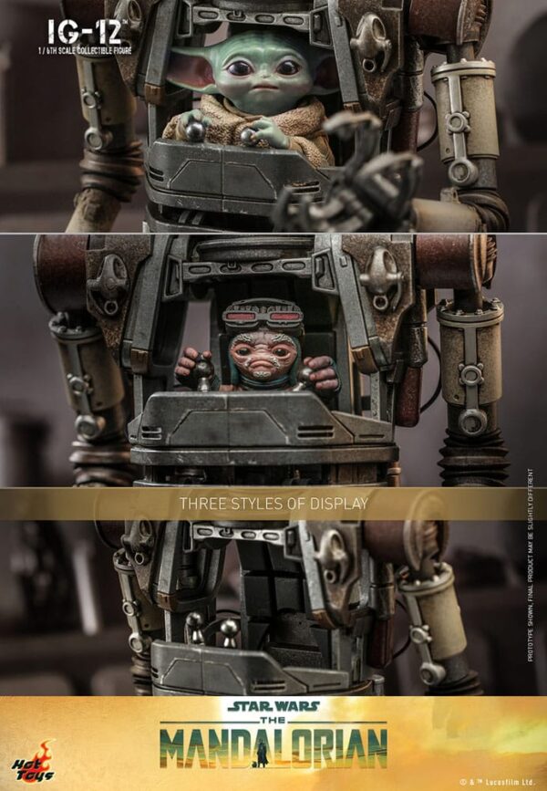 Star Wars: The Mandalorian Akció Figura 1/6 IG-12 36 cm Star Wars: The Mandalorian Akció Figura 1/6 IG-12 36 cm