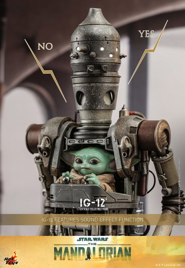 Star Wars: The Mandalorian Akció Figura 1/6 IG-12 36 cm Star Wars: The Mandalorian Akció Figura 1/6 IG-12 36 cm