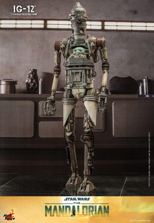 Star Wars: The Mandalorian Akció Figura 1/6 IG-12 36 cm Star Wars: The Mandalorian Akció Figura 1/6 IG-12 36 cm