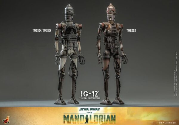 Star Wars: The Mandalorian Akció Figura 1/6 IG-12 36 cm Star Wars: The Mandalorian Akció Figura 1/6 IG-12 36 cm