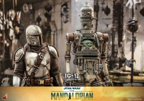 Star Wars: The Mandalorian Akció Figura 1/6 IG-12 36 cm Star Wars: The Mandalorian Akció Figura 1/6 IG-12 36 cm