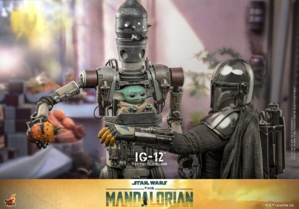 Star Wars: The Mandalorian Akció Figura 1/6 IG-12 36 cm Star Wars: The Mandalorian Akció Figura 1/6 IG-12 36 cm