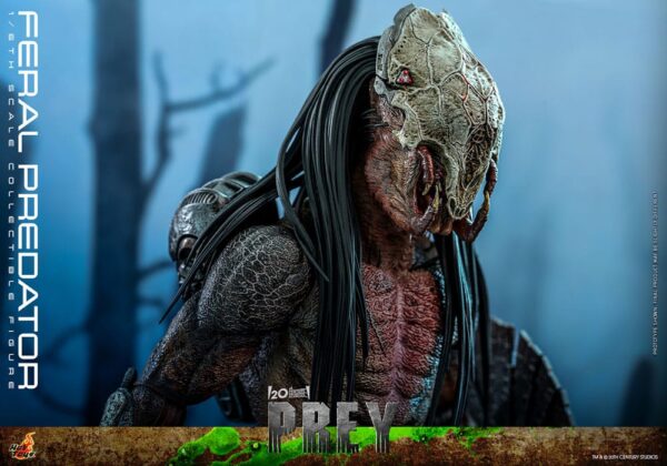 Prey Akció Figura 1/6 Feral Predator 37 cm