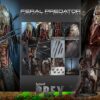 Prey Akció Figura 1/6 Feral Predator 37 cm