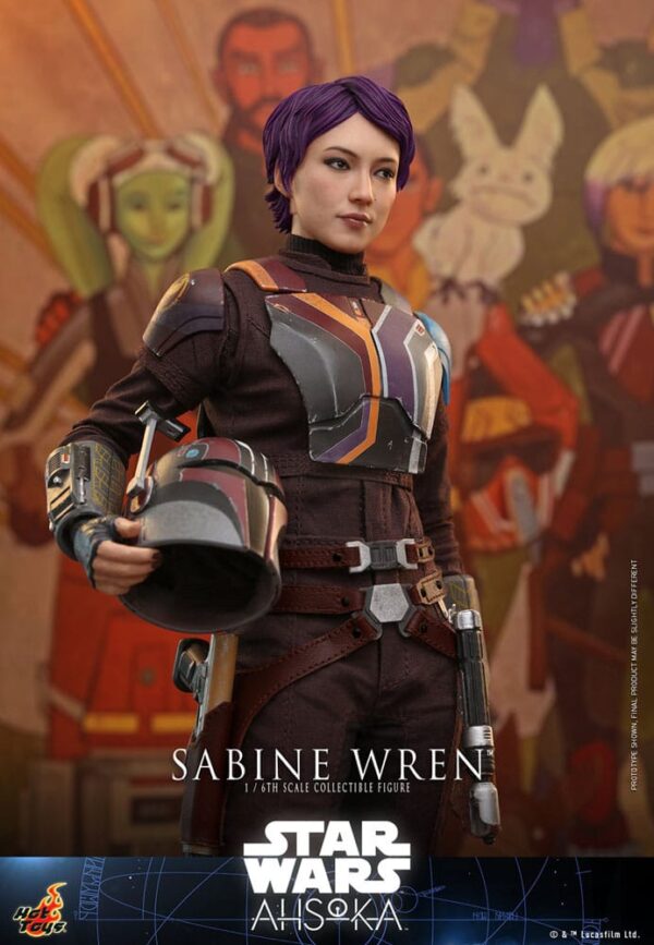 Star Wars: Ahsoka Akció Figura 1/6 Sabine Wren 28 cm