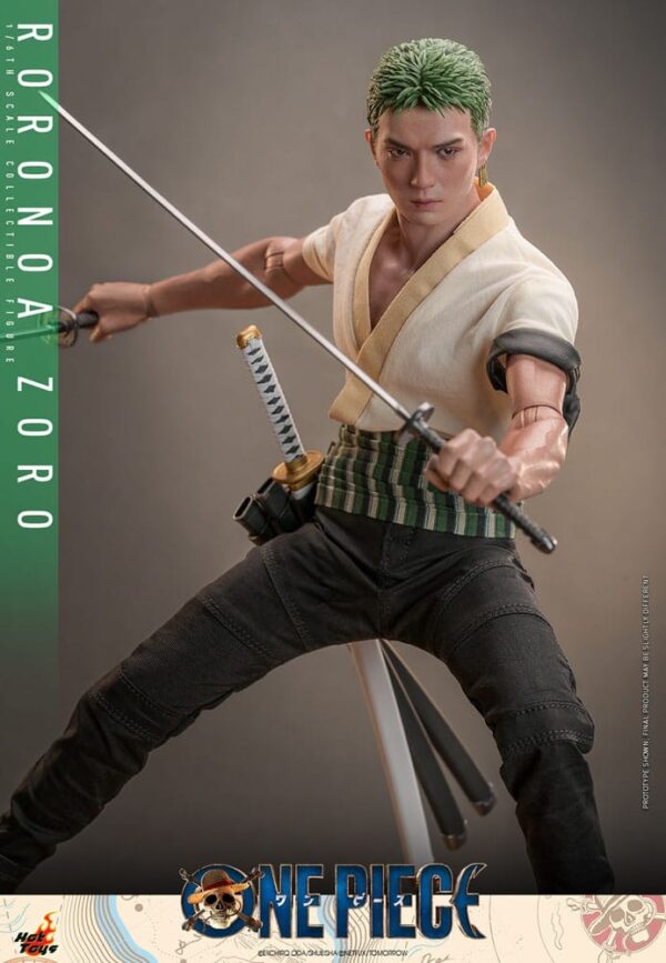 One Piece (Netflix) Akció Figura 1/6 Roronoa Zoro 31 cm One Piece (Netflix) Akció Figura 1/6 Roronoa Zoro 31 cm