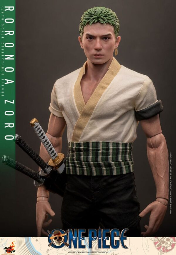 One Piece (Netflix) Akció Figura 1/6 Roronoa Zoro 31 cm One Piece (Netflix) Akció Figura 1/6 Roronoa Zoro 31 cm