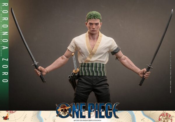 One Piece (Netflix) Akció Figura 1/6 Roronoa Zoro 31 cm One Piece (Netflix) Akció Figura 1/6 Roronoa Zoro 31 cm