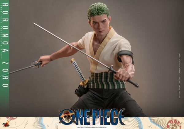 One Piece (Netflix) Akció Figura 1/6 Roronoa Zoro 31 cm One Piece (Netflix) Akció Figura 1/6 Roronoa Zoro 31 cm