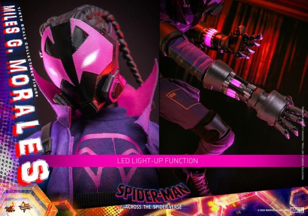 Spider-Man: Across the Spider-Verse Movie Masterpiece Akció Figura 1/6 Spider-Punk 32 cm
