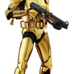 Star Wars Akció Figura 1/6 Clone Trooper (Gold Chrome Version) Exclusive 30 cm
