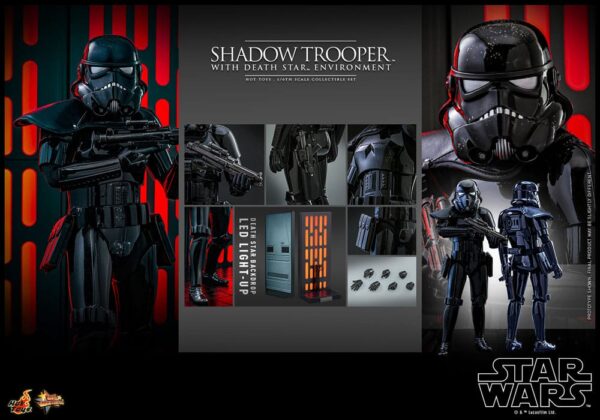 Star Wars Movie Masterpiece Akció Figura 1/6 Shadow Trooper with Death Star Environment 30 cm Star Wars Movie Masterpiece Akció Figura 1/6 Shadow Trooper with Death Star Environment 30 cm