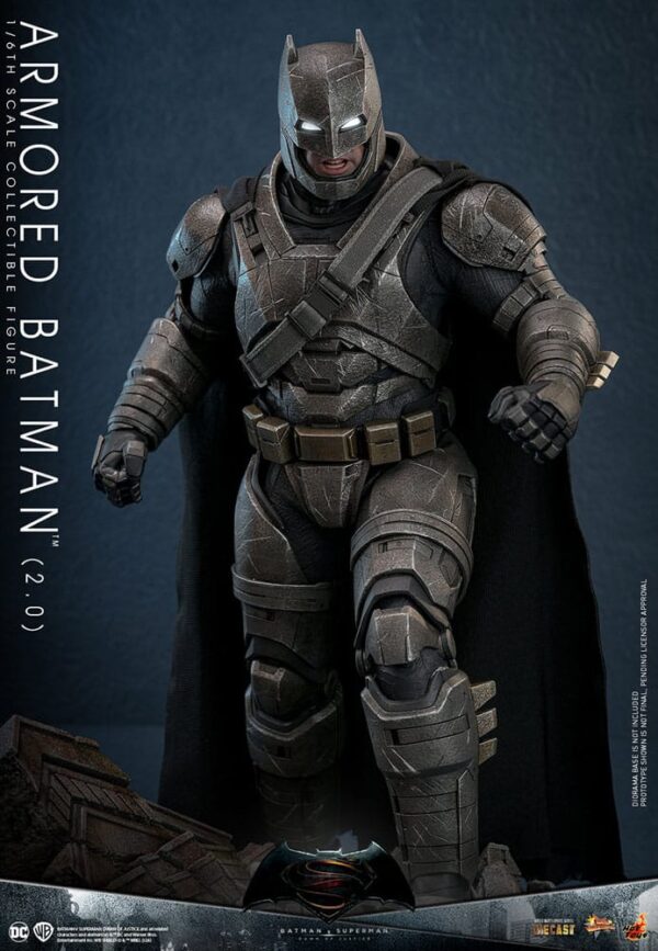 Batman v Superman: Dawn of Justice Movie Masterpiece Akció Figura 1/6 Armored Batman 2.0 33 cm Batman v Superman: Dawn of Justice Movie Masterpiece Akció Figura 1/6 Armored Batman 2.0 33 cm