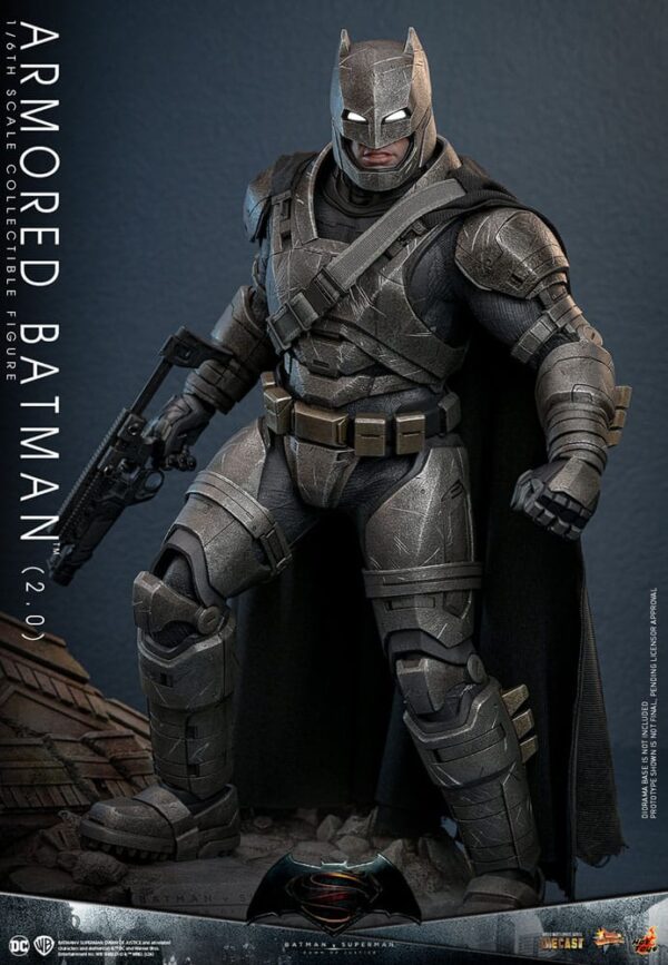 Batman v Superman: Dawn of Justice Movie Masterpiece Akció Figura 1/6 Armored Batman 2.0 33 cm Batman v Superman: Dawn of Justice Movie Masterpiece Akció Figura 1/6 Armored Batman 2.0 33 cm