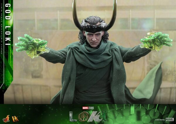 Loki DX Akció Figura 1/6 God Loki 31 cm