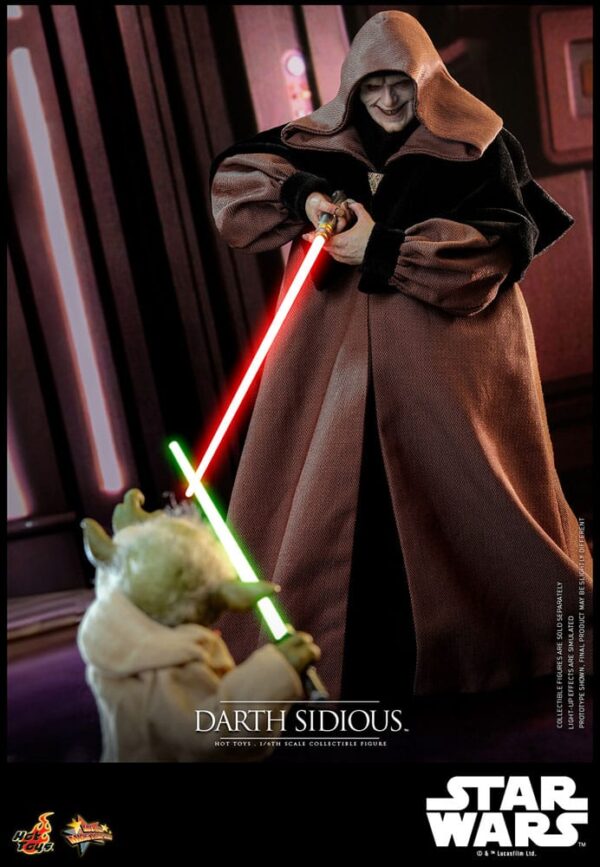 Star Wars Movie Masterpiece Akció Figura 1/6 Darth Sidious 29 cm