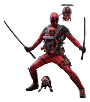 Deadpool & Wolverine Movie Masterpiece Akció Figura 1/6 Deadpool 31 cm