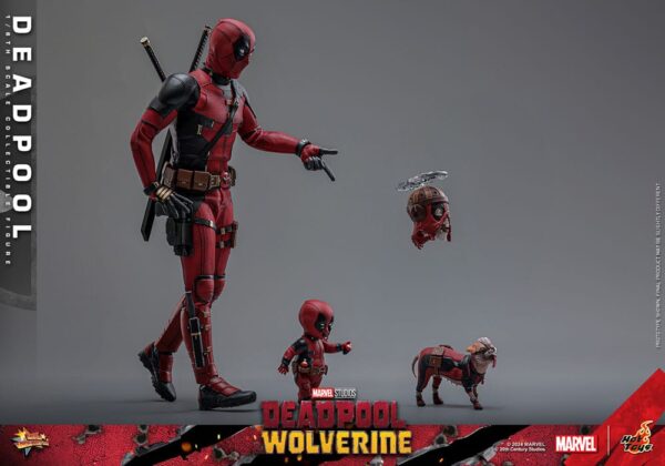 Deadpool & Wolverine Movie Masterpiece Akció Figura 1/6 Deadpool 31 cm