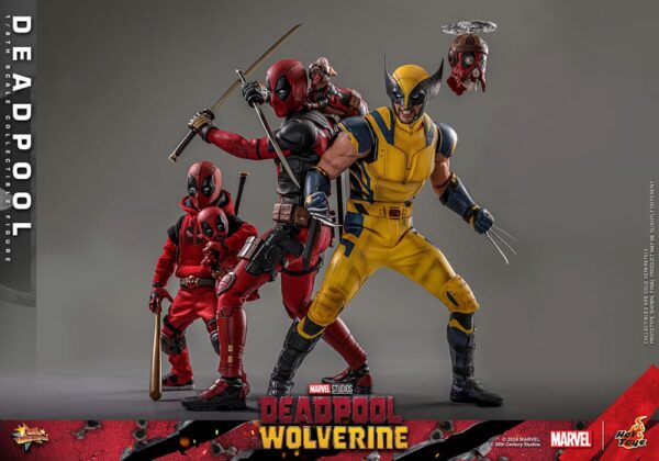 Deadpool & Wolverine Movie Masterpiece Akció Figura 1/6 Deadpool 31 cm
