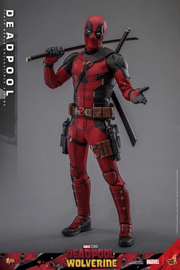 Deadpool & Wolverine Movie Masterpiece Akció Figura 1/6 Deadpool 31 cm
