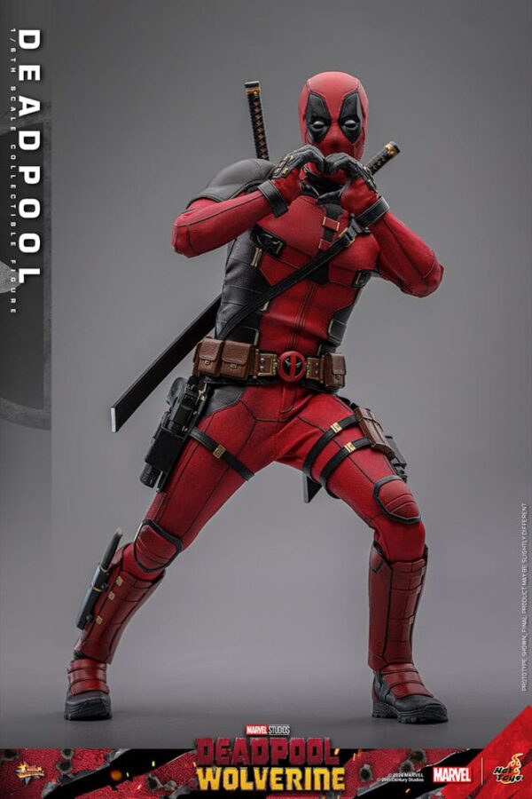 Deadpool & Wolverine Movie Masterpiece Akció Figura 1/6 Deadpool 31 cm