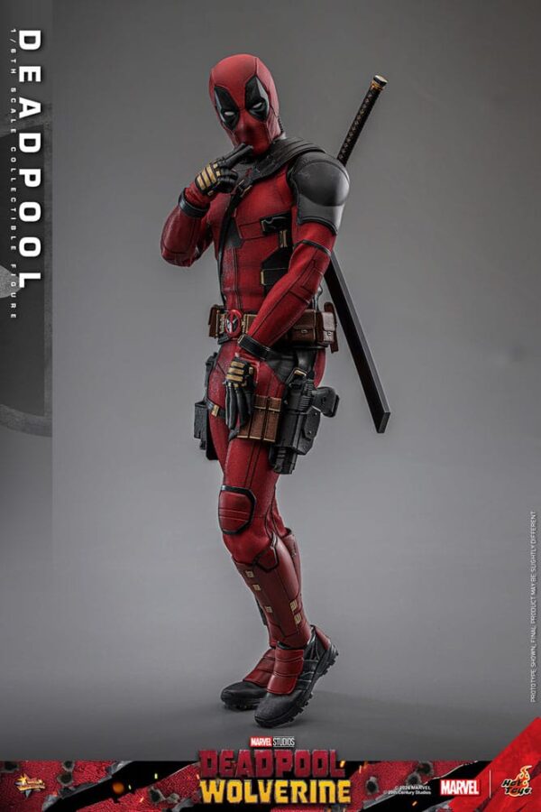 Deadpool & Wolverine Movie Masterpiece Akció Figura 1/6 Deadpool 31 cm