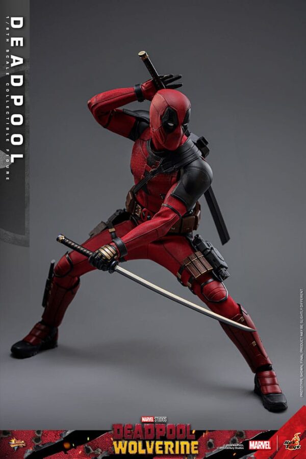 Deadpool & Wolverine Movie Masterpiece Akció Figura 1/6 Deadpool 31 cm