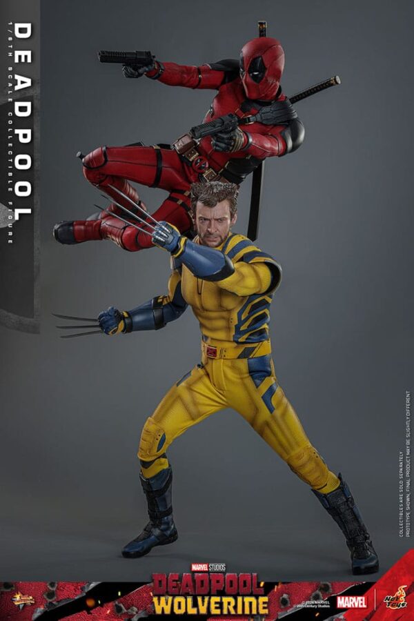 Deadpool & Wolverine Movie Masterpiece Akció Figura 1/6 Deadpool 31 cm