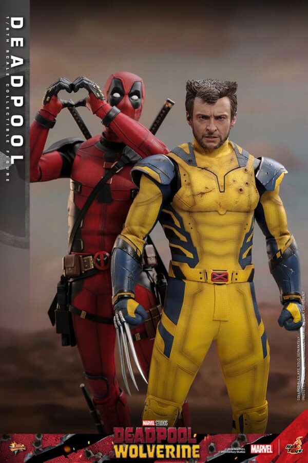 Deadpool & Wolverine Movie Masterpiece Akció Figura 1/6 Deadpool 31 cm