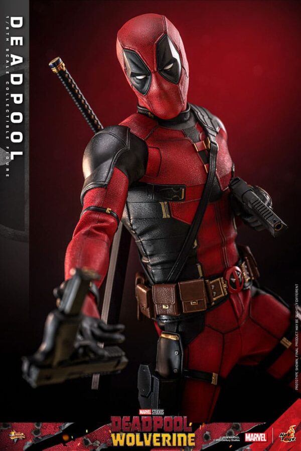 Deadpool & Wolverine Movie Masterpiece Akció Figura 1/6 Deadpool 31 cm