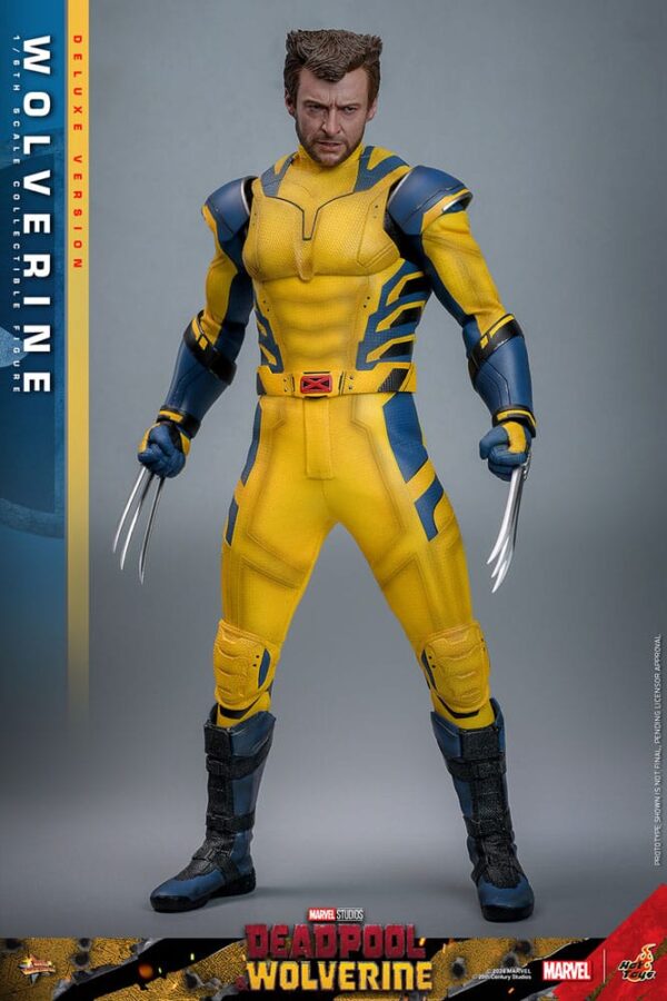 Deadpool & Wolverine Movie Masterpiece Akció Figura 1/6 Wolverine (Deluxe Version) 31 cm
