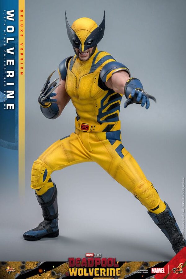 Deadpool & Wolverine Movie Masterpiece Akció Figura 1/6 Wolverine (Deluxe Version) 31 cm