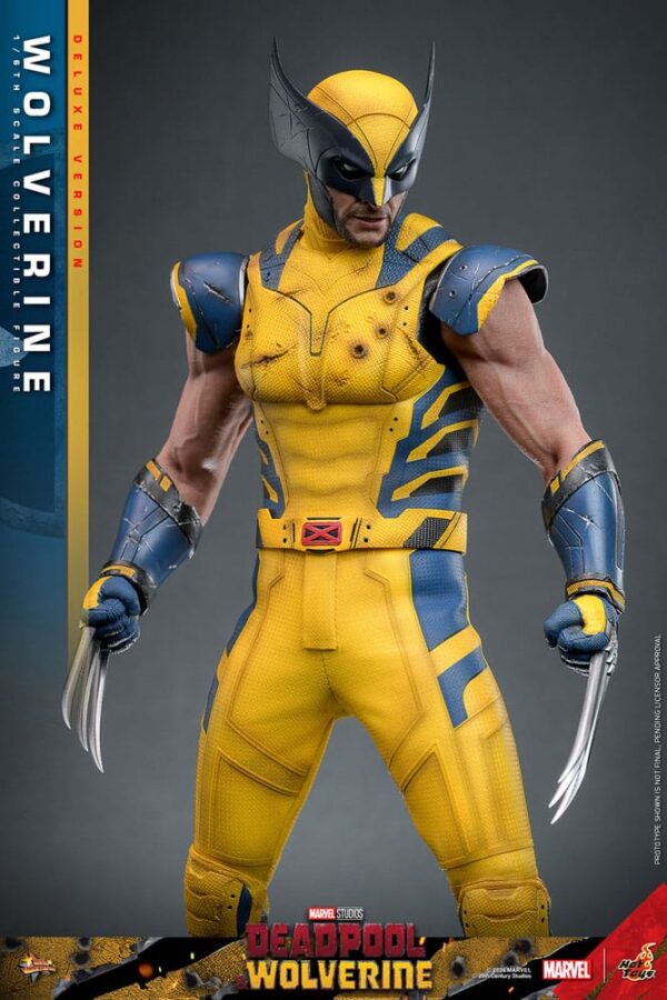 Deadpool & Wolverine Movie Masterpiece Akció Figura 1/6 Wolverine (Deluxe Version) 31 cm
