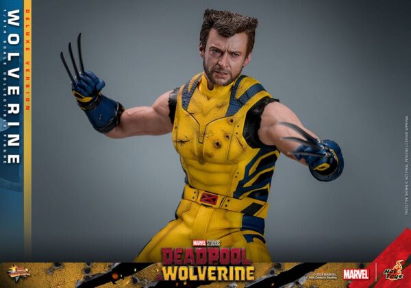 Deadpool & Wolverine Movie Masterpiece Akció Figura 1/6 Wolverine (Deluxe Version) 31 cm
