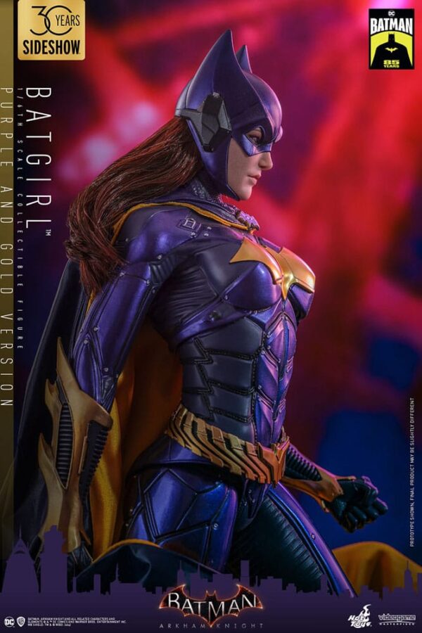 Batman Arkham Knight Videogame Masterpiece Akció Figura 1/6 Batgirl (Purple and Gold Version) Exclusive 30 cm Batman Arkham Knight Videogame Masterpiece Akció Figura 1/6 Batgirl (Purple and Gold Version) Exclusive 30 cm