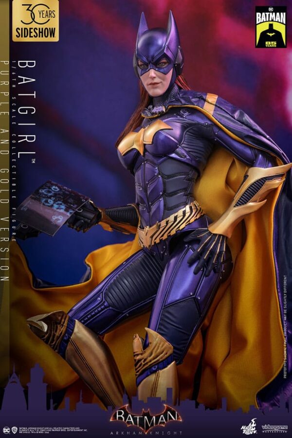 Batman Arkham Knight Videogame Masterpiece Akció Figura 1/6 Batgirl (Purple and Gold Version) Exclusive 30 cm Batman Arkham Knight Videogame Masterpiece Akció Figura 1/6 Batgirl (Purple and Gold Version) Exclusive 30 cm