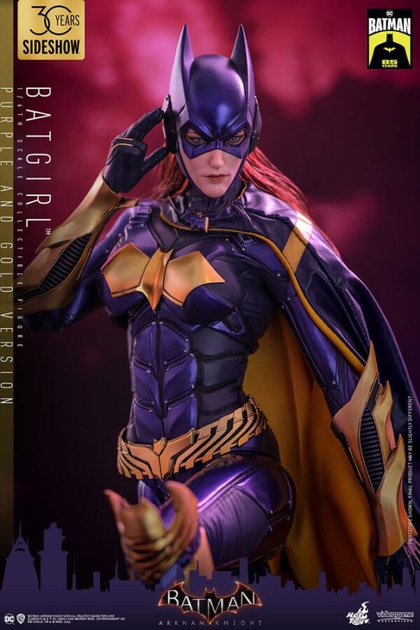 Batman Arkham Knight Videogame Masterpiece Akció Figura 1/6 Batgirl (Purple and Gold Version) Exclusive 30 cm Batman Arkham Knight Videogame Masterpiece Akció Figura 1/6 Batgirl (Purple and Gold Version) Exclusive 30 cm