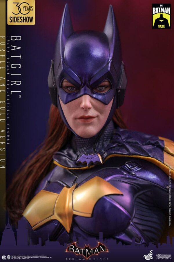 Batman Arkham Knight Videogame Masterpiece Akció Figura 1/6 Batgirl (Purple and Gold Version) Exclusive 30 cm Batman Arkham Knight Videogame Masterpiece Akció Figura 1/6 Batgirl (Purple and Gold Version) Exclusive 30 cm
