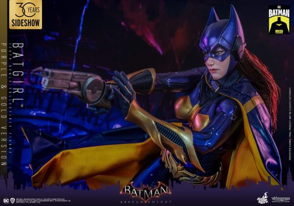 Batman Arkham Knight Videogame Masterpiece Akció Figura 1/6 Batgirl (Purple and Gold Version) Exclusive 30 cm Batman Arkham Knight Videogame Masterpiece Akció Figura 1/6 Batgirl (Purple and Gold Version) Exclusive 30 cm