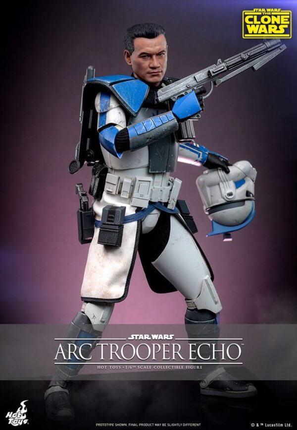 Star Wars: The Clone Wars Akció Figura 1/6 Arc Trooper Echo 30 cm Star Wars: The Clone Wars Akció Figura 1/6 Arc Trooper Echo 30 cm