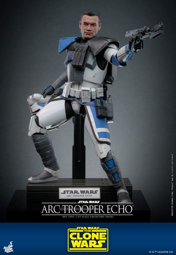 Star Wars: The Clone Wars Akció Figura 1/6 Arc Trooper Echo 30 cm Star Wars: The Clone Wars Akció Figura 1/6 Arc Trooper Echo 30 cm