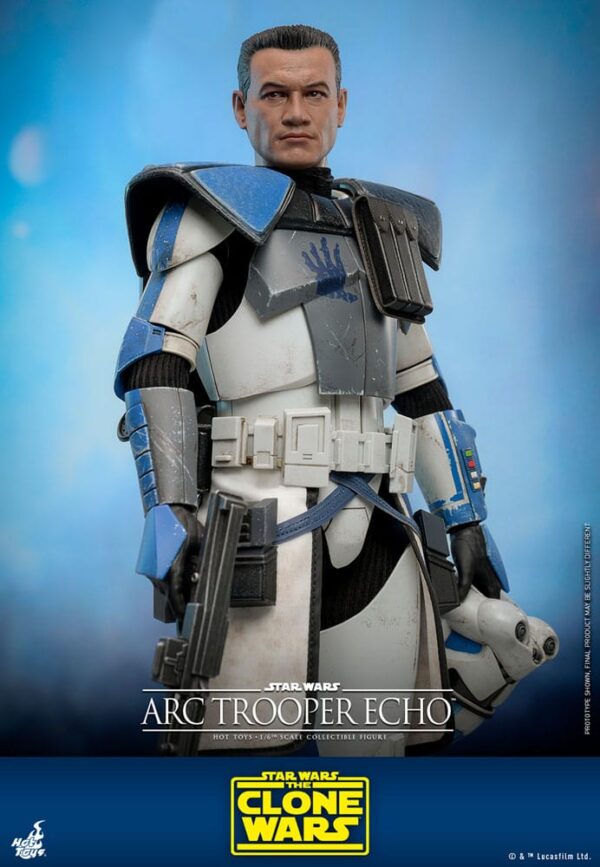 Star Wars: The Clone Wars Akció Figura 1/6 Arc Trooper Echo 30 cm Star Wars: The Clone Wars Akció Figura 1/6 Arc Trooper Echo 30 cm